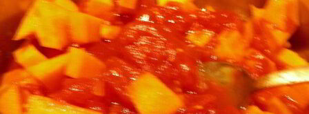 тыквенно-томатный суп-пюре. Шаг 4