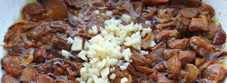 суп с белыми грибами и пастой стеллине. Шаг 6