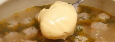 суп с фрикадельками и сыром. Шаг 7