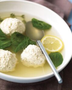 Суп с фрикадельками