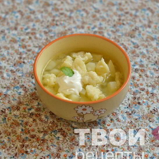 Рецепт супа с галушками