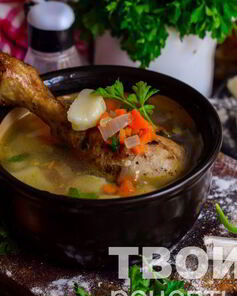 Суп с картофельными клецками