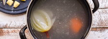 суп с картофельными клецками. Шаг 6