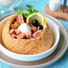 Суп с мясом