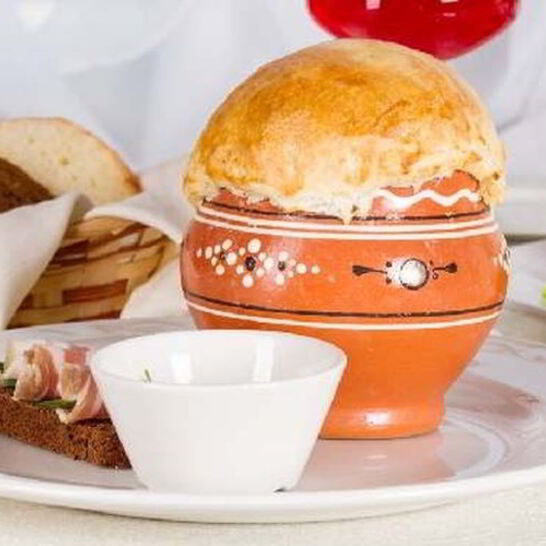 Рецепт супа с перцем в горшочках