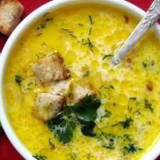 Рецепт супа сливочного с ветчиной