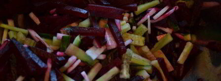 холодный свекольник — окрошка по-латышски. Шаг 8