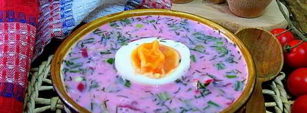 холодный свекольник с редисом. Шаг 11