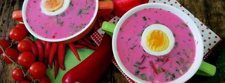 холодный свекольник с редисом. Шаг 12