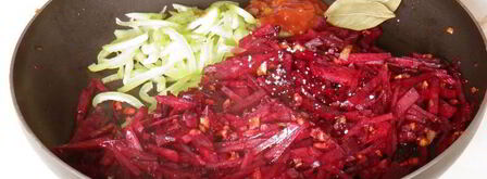 классический горячий свекольник с мясом. Шаг 6