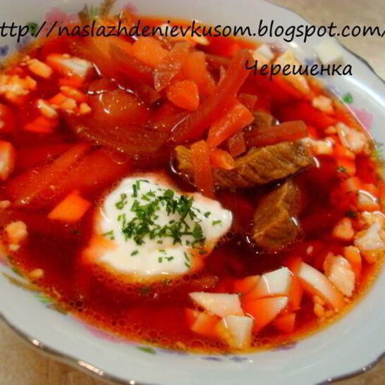 Рецепт свекольника для детей