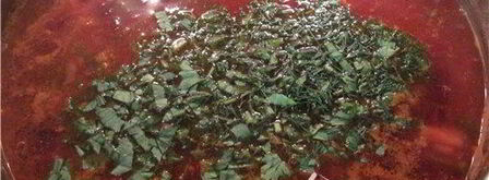 свекольник из мяса для шаурмы. Шаг 7