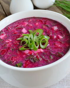 Свекольник на хлебном квасе