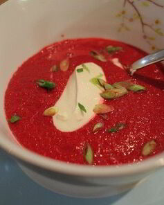 Свекольник с имбирем