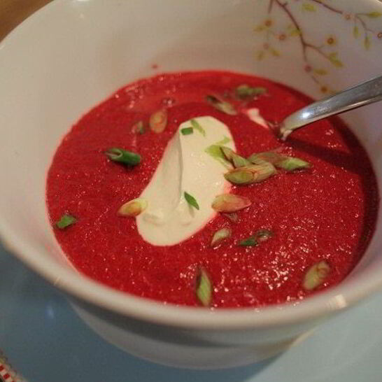 Рецепт свекольника с имбирем