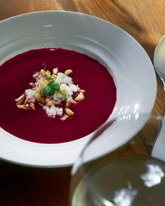 Свекольник с кабачками