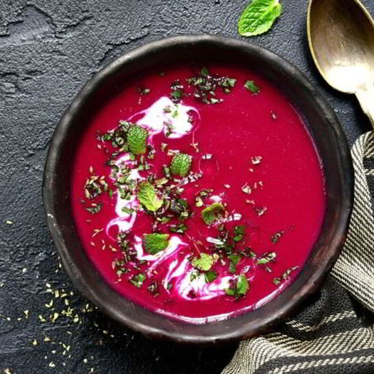 Рецепт свекольника с томатами