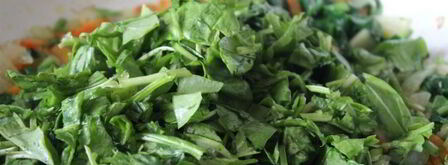 свекольный суп со щавелем и шпинатом. Шаг 6