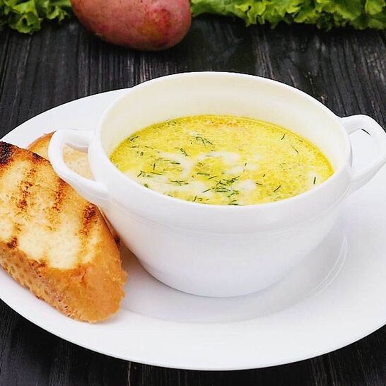 Рецепт французского сырного супа