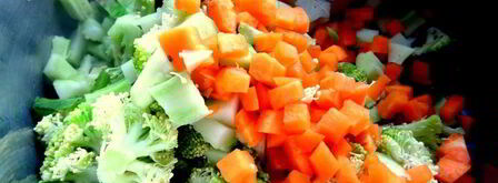 овощной сырный суп. Шаг 5