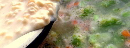 овощной сырный суп. Шаг 7