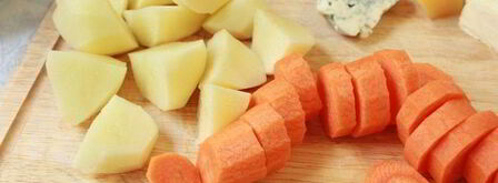 сырный крем-суп с креветками. Шаг 4