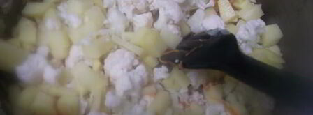 сырный суп из цветной капусты. Шаг 7