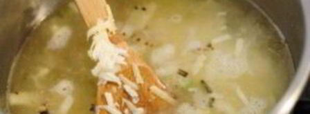 сырный суп-пюре с брокколи. Шаг 5