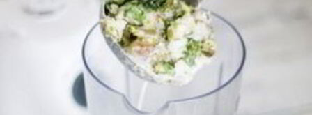 сырный суп-пюре с брокколи. Шаг 9