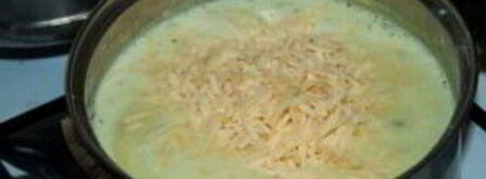 сырный суп-пюре. Шаг 5