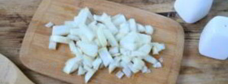 сырный суп с брокколи в булочках. Шаг 3