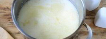 сырный суп с брокколи в булочках. Шаг 5