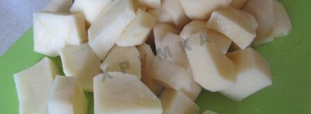 сырный суп с колбасой и плавленным сыром. Шаг 4