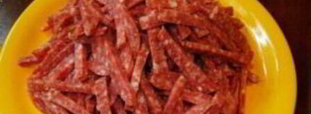 сырный суп с колбасой. Шаг 4