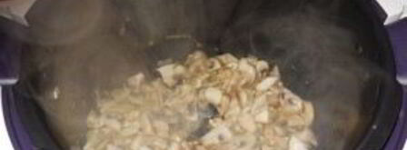 сырный суп с мясом. Шаг 3