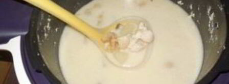 сырный суп с мясом. Шаг 5