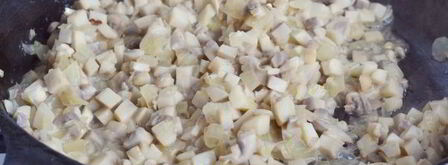 сырный суп с плавленным сыром. Шаг 7