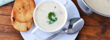 сырный суп с плавленным сыром. Шаг 12