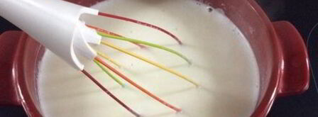 сырный суп с семгой и креветками. Шаг 6