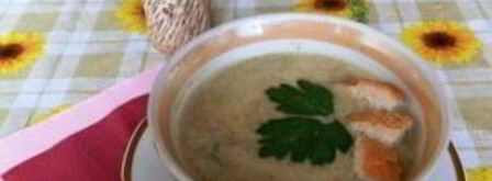 сырный суп с шампиньонами. Шаг 6