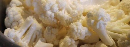 сырный суп с цветной капустой и сливками. Шаг 3