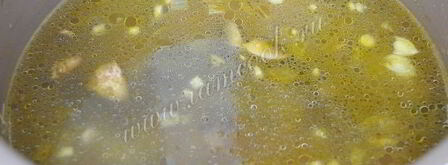 сырный суп жульен с грибами. Шаг 10