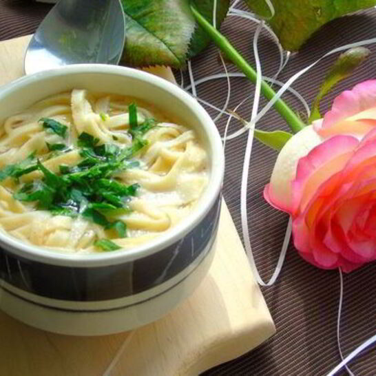 Рецепт тирольского супа с блинами