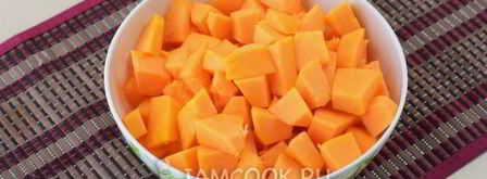 тыквенный суп с креветками. Шаг 5