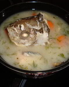 Фирменная уха с манкой