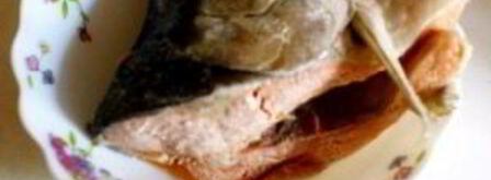 уха из головы форели. Шаг 3