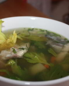 Уха из корюшки