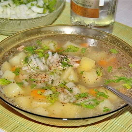 Рецепт ухи из красной рыбы