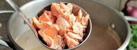 уха из стейка семги. Шаг 6