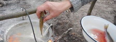 уха возле реки. Шаг 4